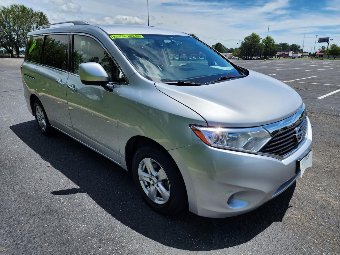 2017 Silver /Gray Nissan Quest S (JN8AE2KPXH9) with an 3.5L V6 DOHC 24V engine, CVT transmission, located at 1221 Madison St., Shelbyville, TN, 37160, (931) 680-9439, 0.000000, 0.000000 - Photo#1