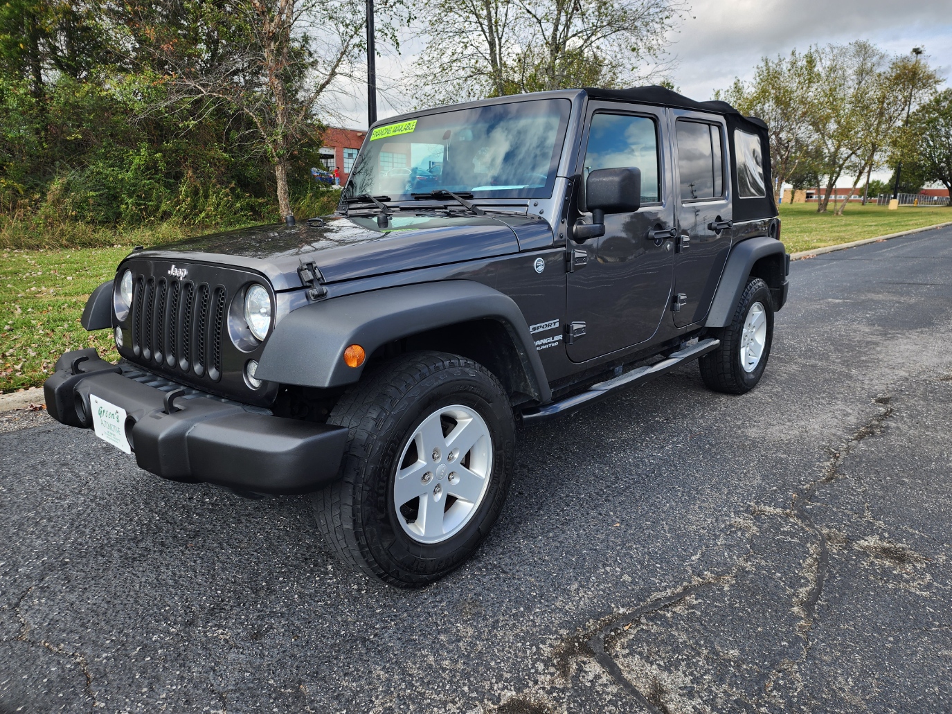 photo of 2017 Jeep Wrangler Unlimited Sport 4WD